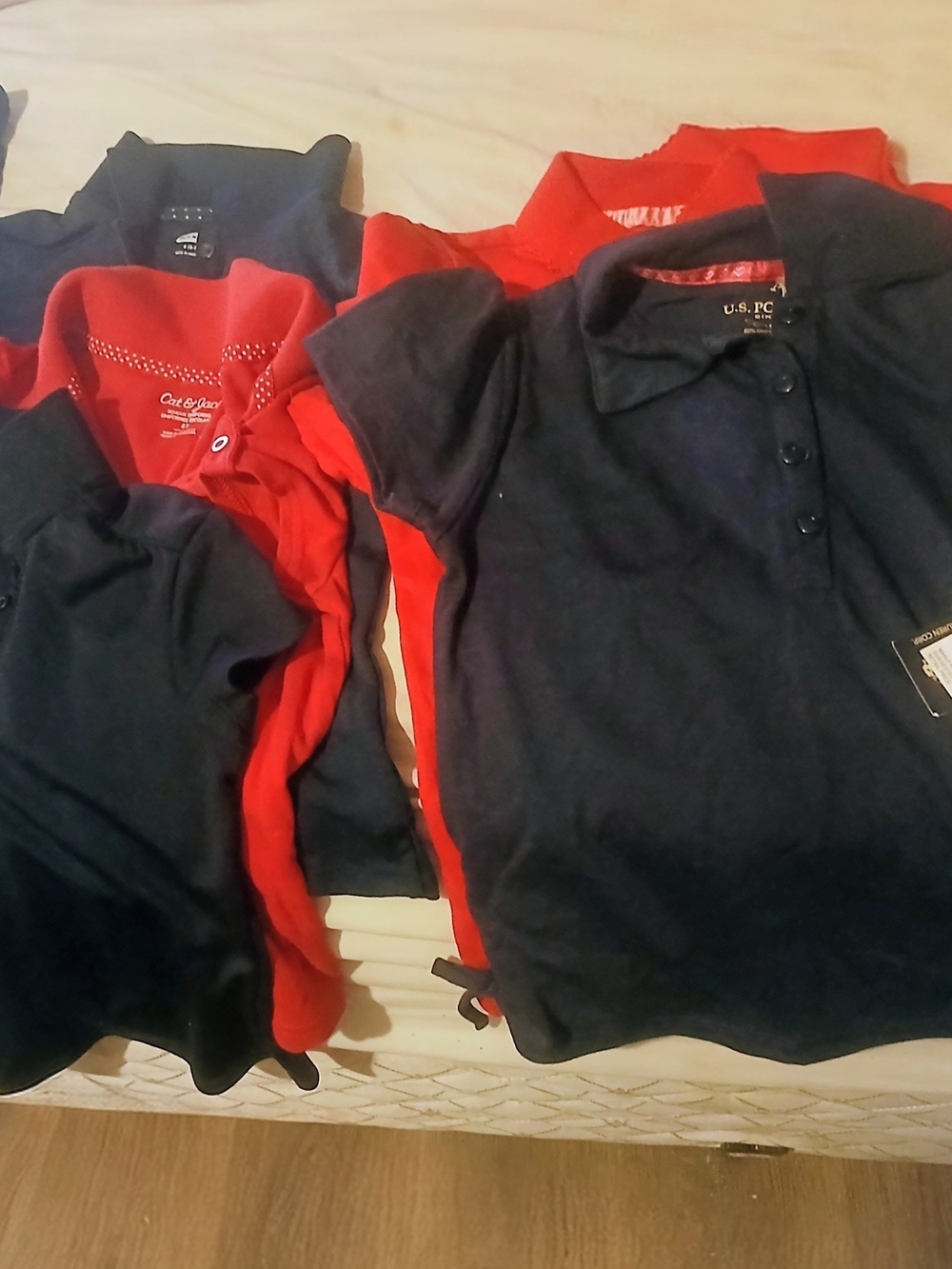 Kids Navy & Red Polo Shirt - U.S. Polo Assn.